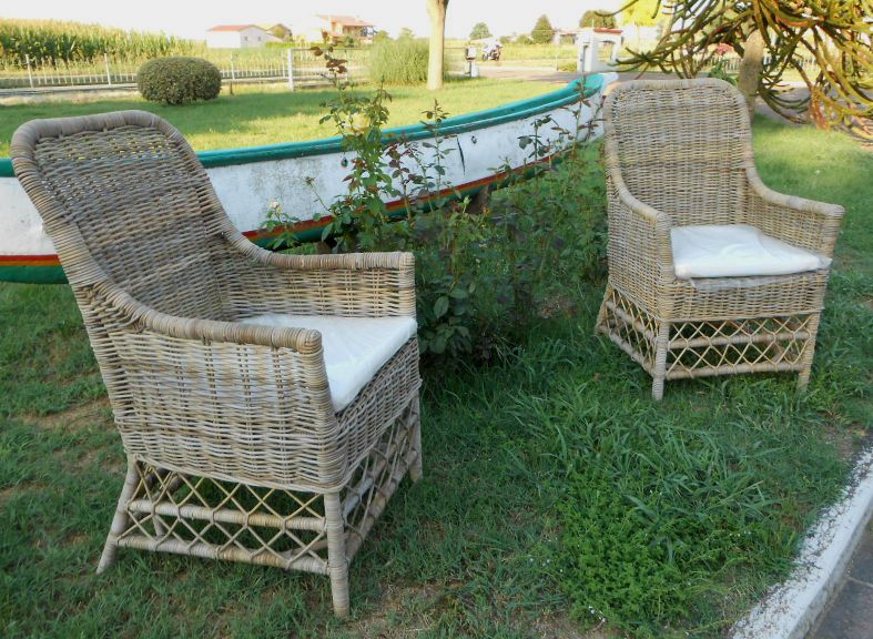 Tavolo giardino Liberty 19GD - Giunco Casa arredamento e mobili in bambù,  giunco e rattan